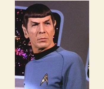 Leonard Nimoy as Spock in the Star Trek TV series